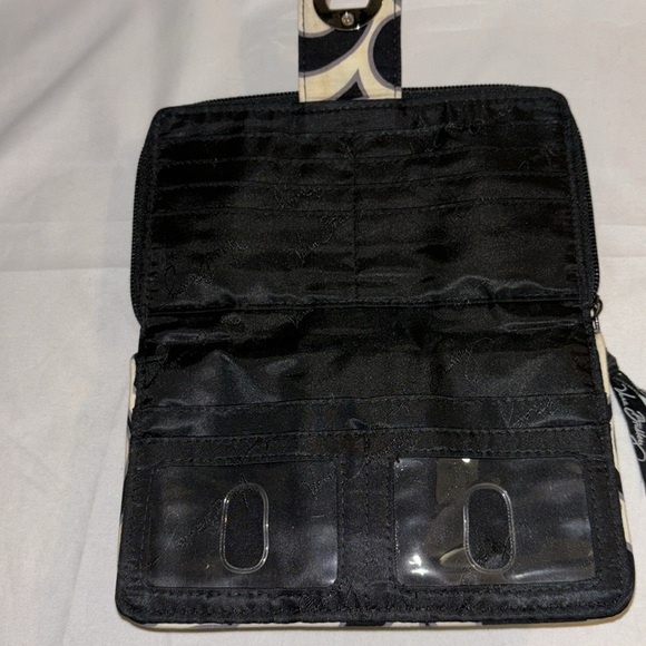 Vera Bradley Retired Night & Day Pattern Turn Lock Wallet - Picture 5 of 9